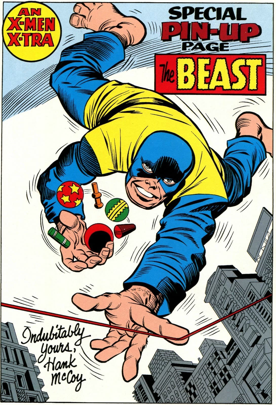 Así ha sido la evolución física del X-Men Beast