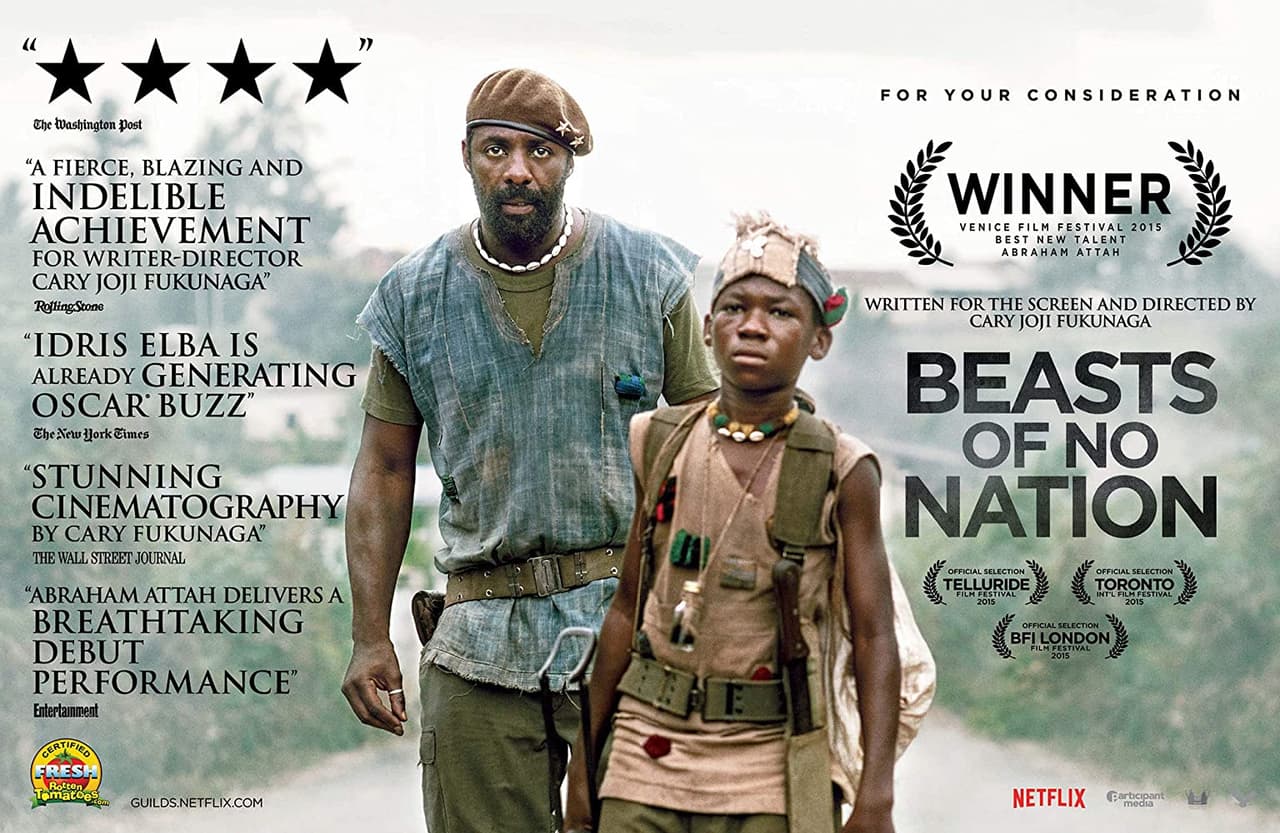 'Beasts of No Nation', la cinta que nos enseña que los niños jamás deberían ir a la guerra