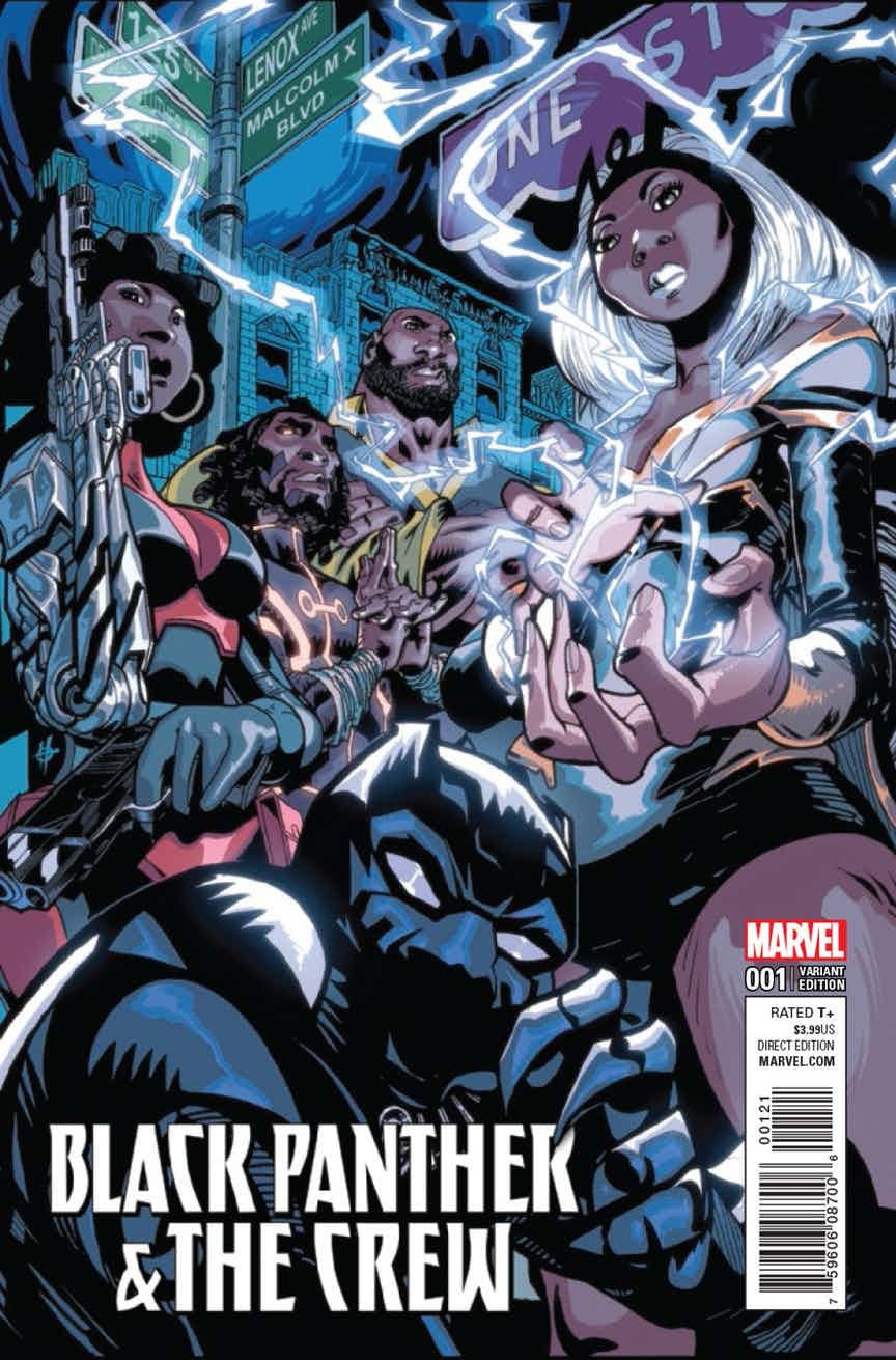 Portada de Black Panther & The Crew