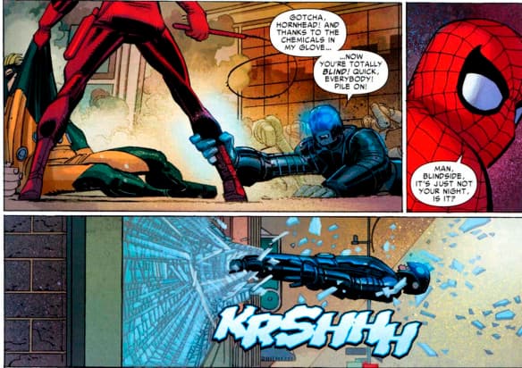 Spider-Man, Daredevil, Blindside
