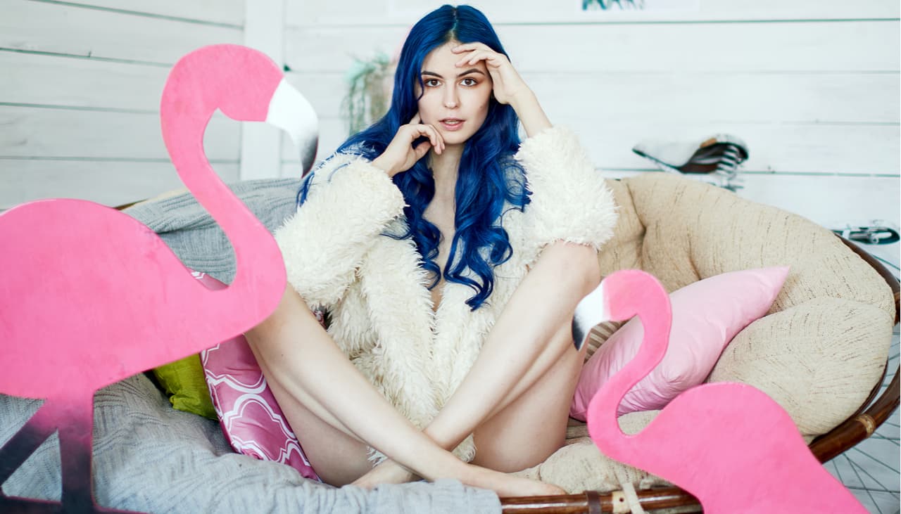 'Blue balayage': la tendencia de cabello que las más audaces querrán probar