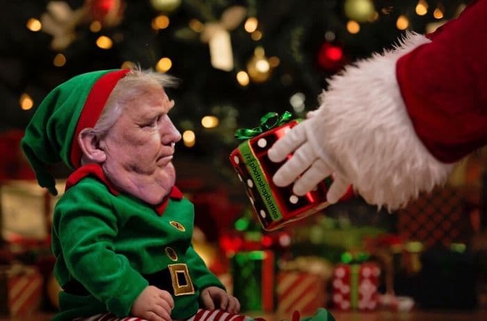 Trump pidió que no usaran esta horrenda foto suya pero Internet lo ridiculizó con Photoshop