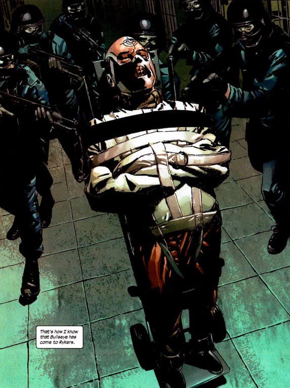 Bullseye encarcelado