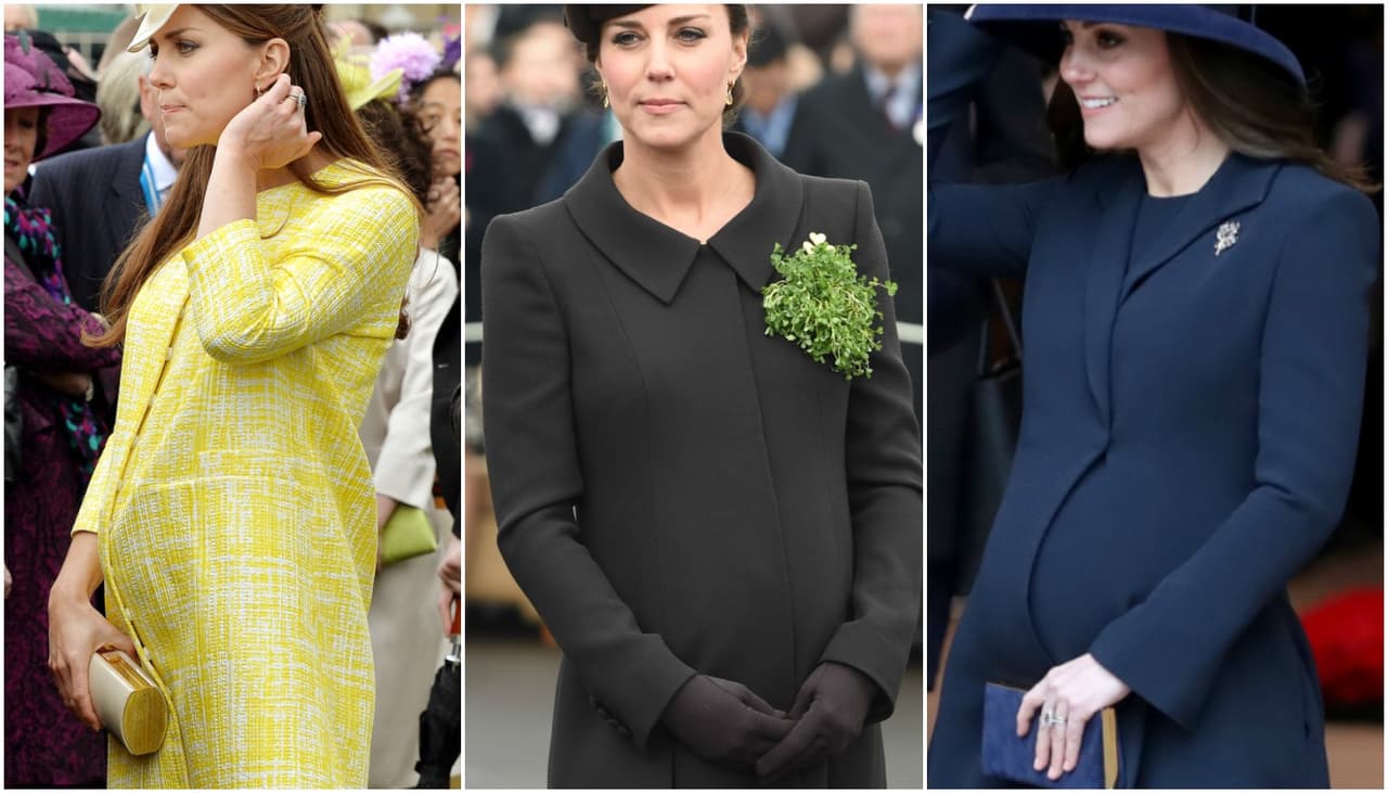 La panza de Kate luce muy diferente en este embarazo (y hay una explicación médica). Compara las fotos