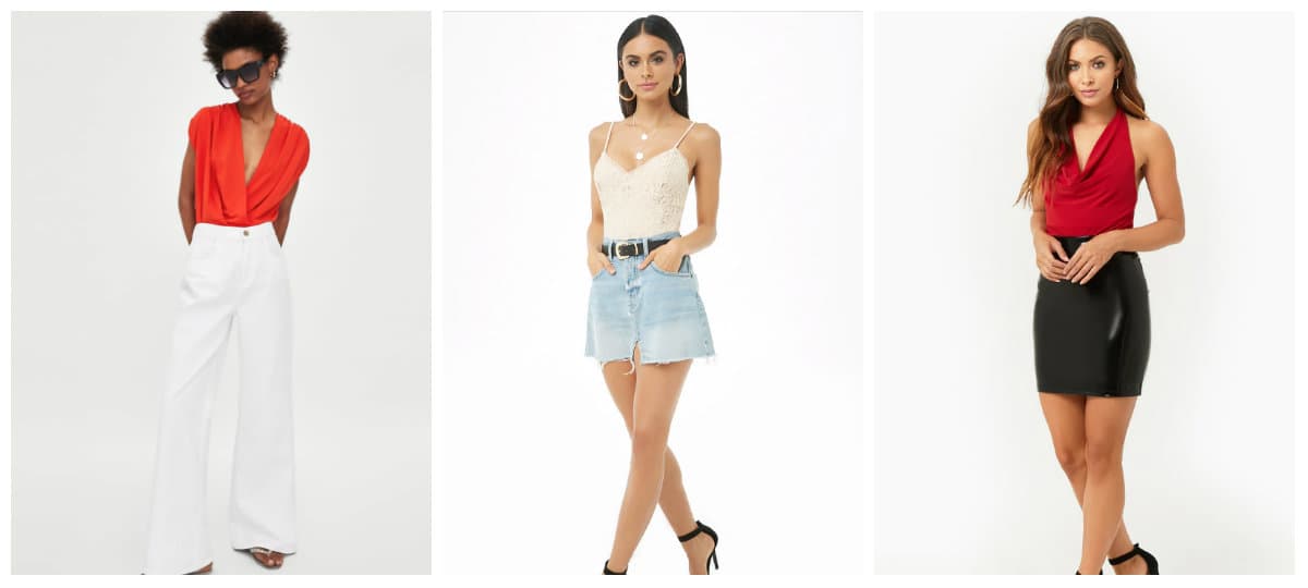 6 bodysuits rojos y blancos tan lindos que te darán ganas de usarlos en el día