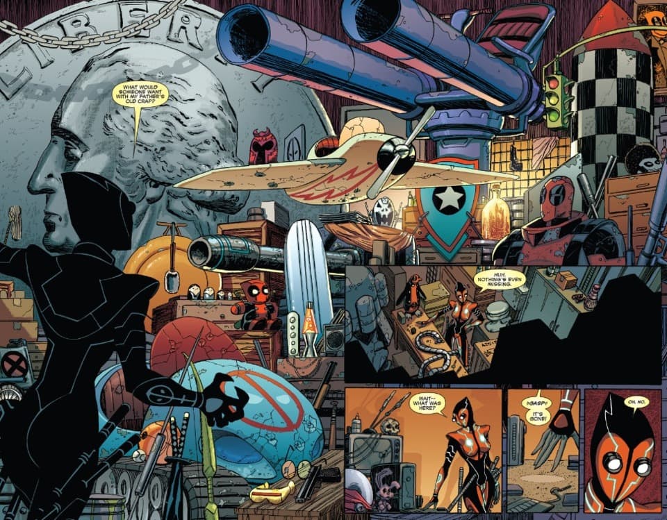 Nada que envidiar: Deadpool también tiene su Baticueva, en este caso, Deadpool-cueva