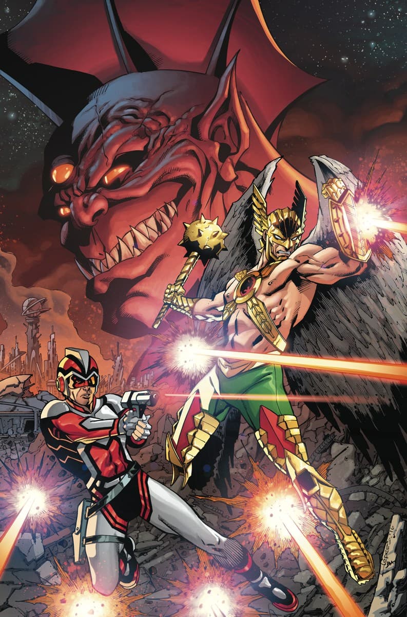 ¡Hawkman y Adam Strange están de vuelta!