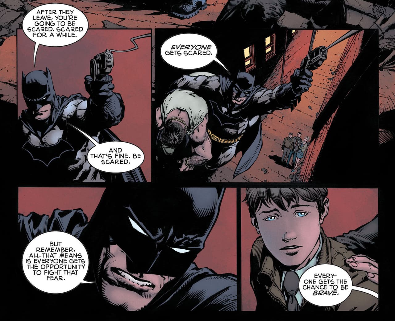 El origen de Gotham y Gotham Girl + Hugo Strange en Batman #3
