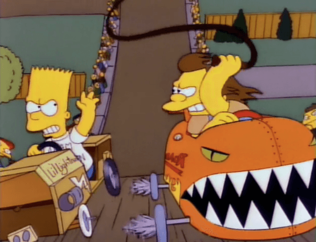 Si quieres recordar a Ben-Hur, siempre es bueno volver a Los Simpson y prestar atención a las referencias