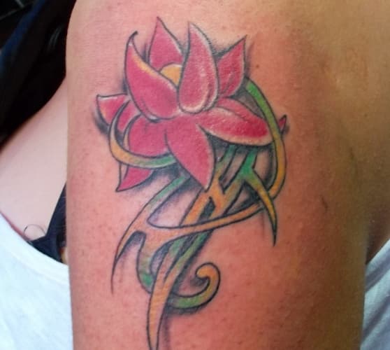 Flores de loto: Yaneth nos envía su diseño