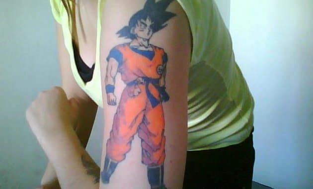Tatuaje de Dragonball, enviado por Gastón