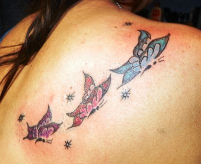 Tatuaje de Mariposas, enviado por Yesenia