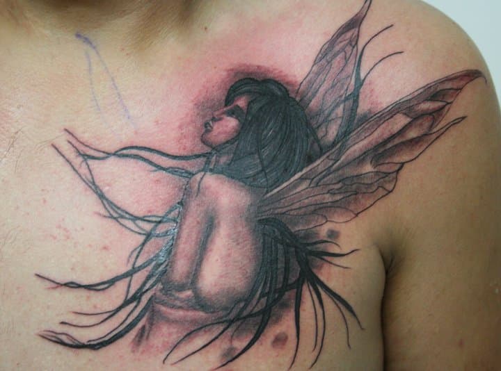 Un mandala en la espalda de Carolina