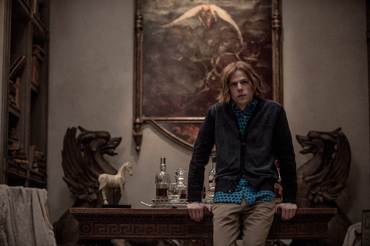 Jesse Eisenberg y su Lex Luthor vuelven para Justice League Parte Uno 