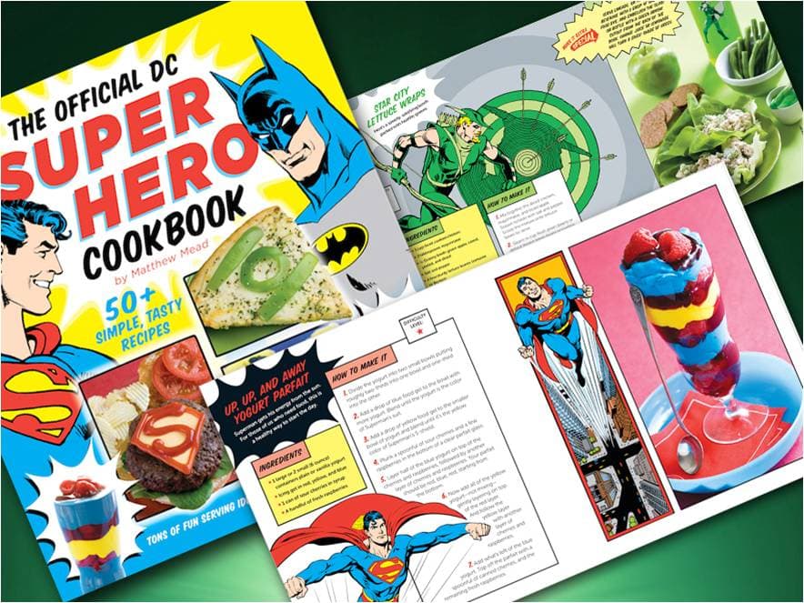 Cocinando con Superman: El bizarro libro de recetas que editó DC Comics