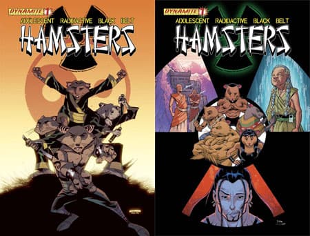 ¿Los Hámsters Adolescentes Cinturón Negro Radiactivos? ¿De verdad?