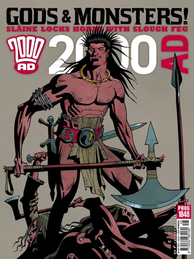 Simon Bisley se suma al festejo de los 30 años de Sláine