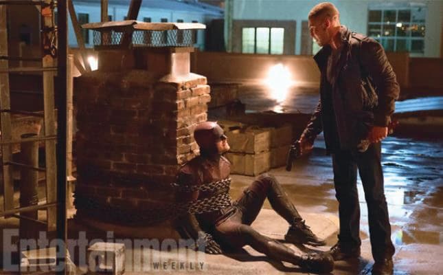 La primera imagen de la temporada 2 de Daredevil adelanta el esperado enfrentamiento con The Punisher