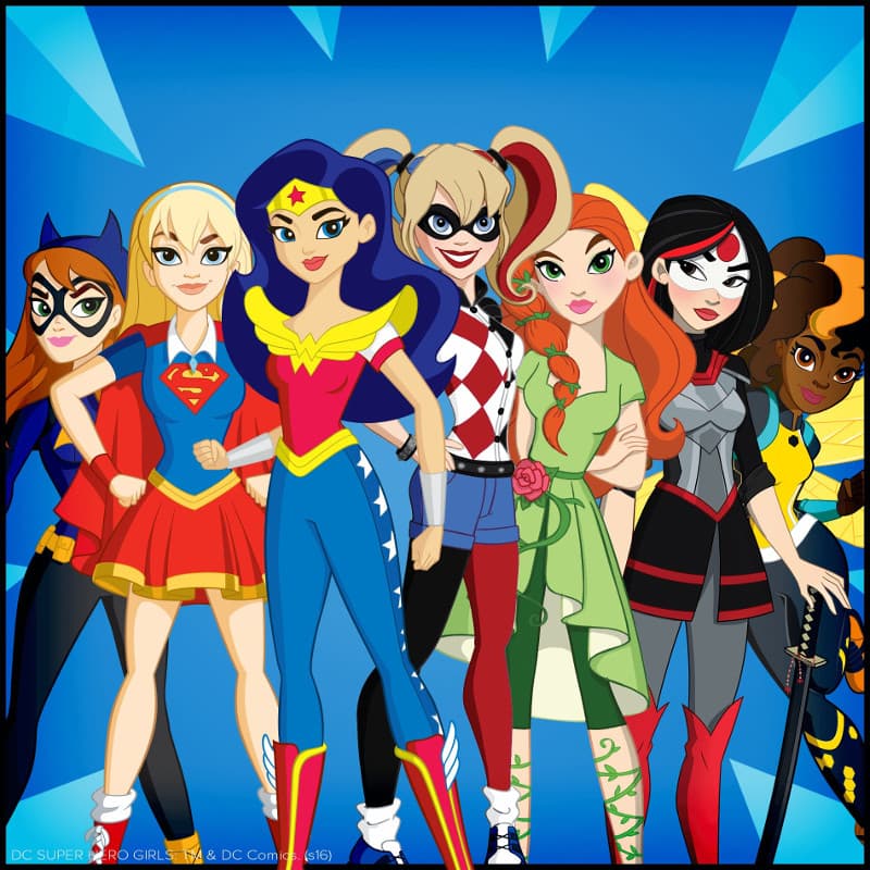 DC Super Hero Girls: Nueva línea de juguetes de las heroínas de DC  
