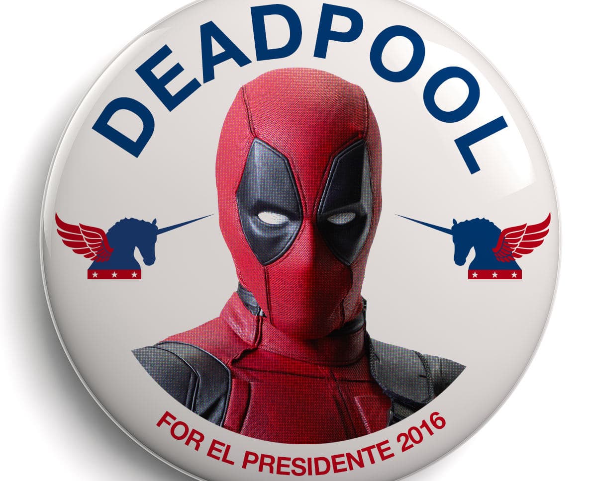 Deadpool se postula como presidente porque... ¿por qué no?