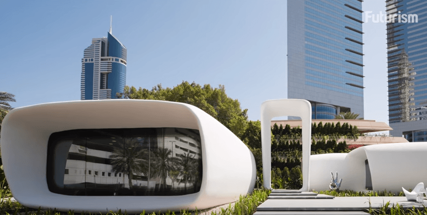 En Dubai se encuentra la primera oficina hecha enteramente por impresión 3D