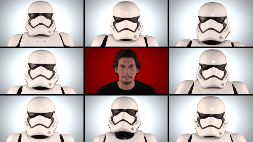 Últimos momentos antes del estreno: las estrellas de Star Wars cantan el tema de la película a capella