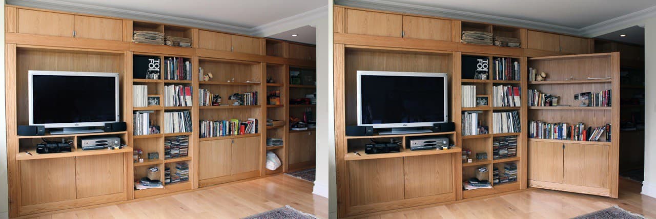 Esta empresa diseña un fantástico mundo de pasadizos secretos en tu casa, ¡mira cómo!