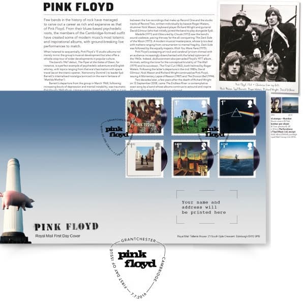 El Reino Unido celebra los 50 años de Pink Floyd, y emite estas buenísimas estampas