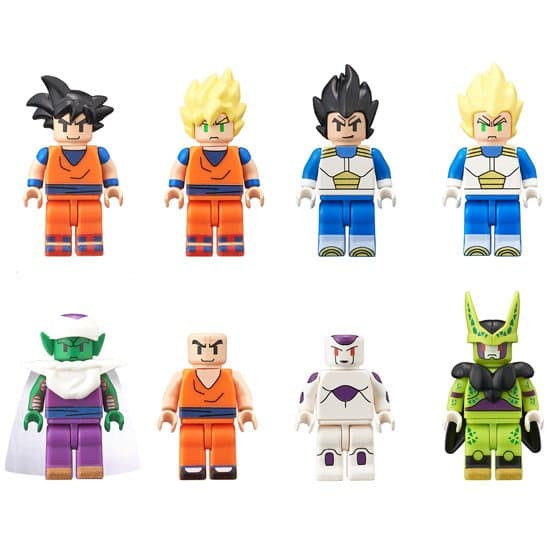 Bandai lanza sus figuras de Dragon Ball Z estilo LEGO y podría haber problemas legales