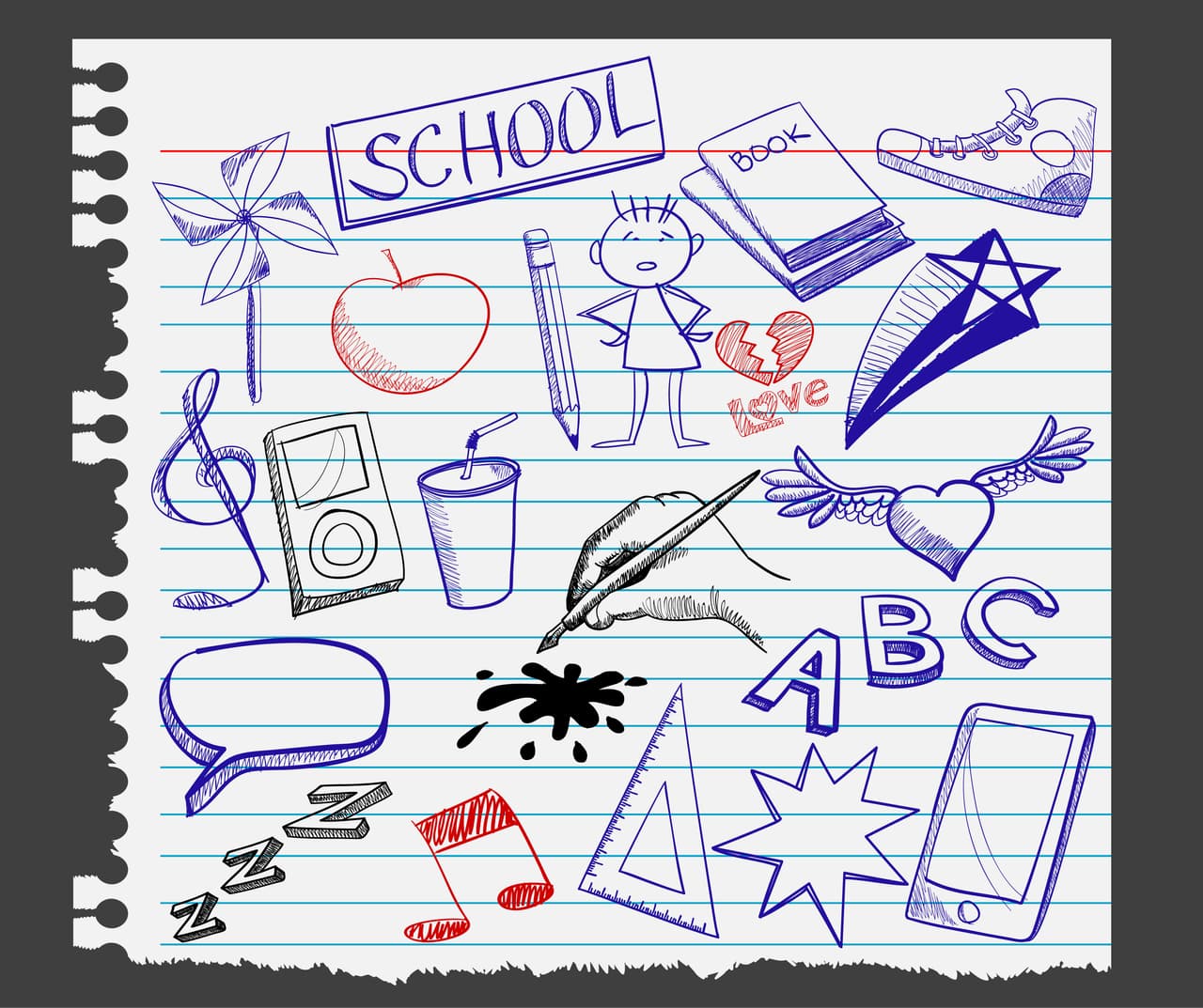 Qué significan los garabatos que dibujamos cuando estamos aburridos