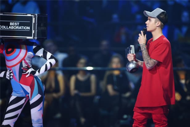 Justin Bieber fue el mayor ganador de los MTV Europe Music Awards 