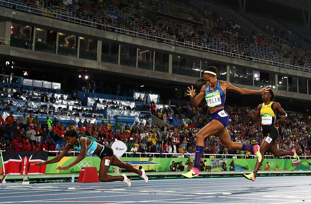 Zambullida de oro: la increíble victoria de Shaunae Miller en la final de los 400 metros femeninos