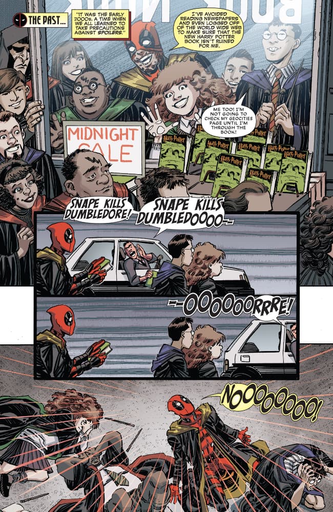 Descubre a qué casa de Hogwarts iría Deadpool según Marvel