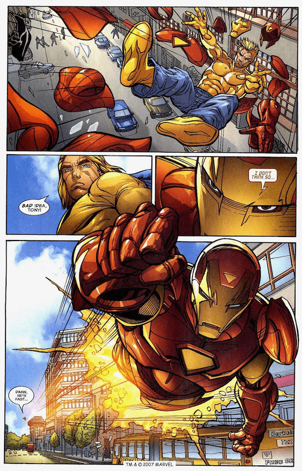 ¿Cuán rápido y fuerte es Iron Man realmente?