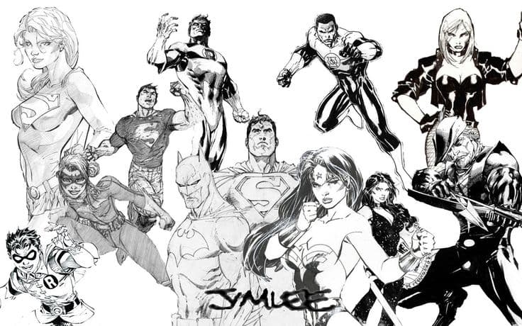 5 imperdibles trabajos del gran artista Jim Lee