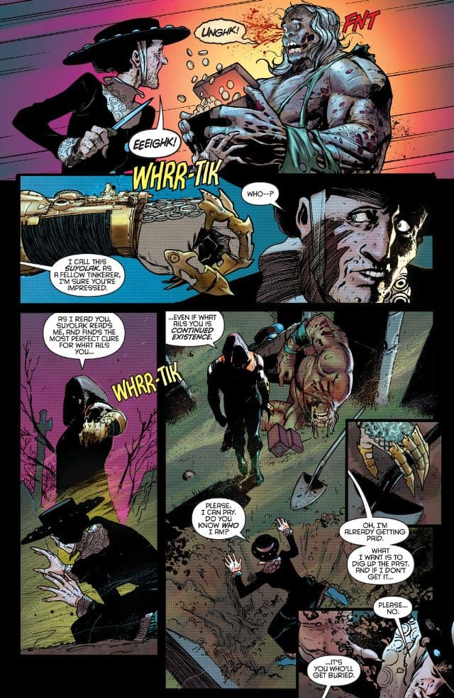 Raptor y Dick Grayson se enfrentan en Nightwing #1