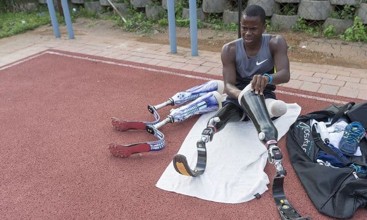 Conoce a Ntando Mahlangu: el atleta más joven de la historia en el equipo sudafricano de los Juegos Paralímpicos