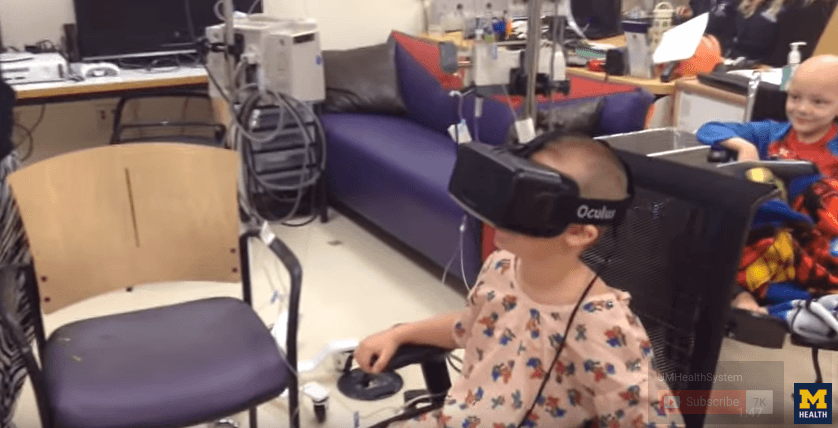 La realidad virtual se convierte en la perfecta distracción para cortar el uso de opioides en hospitales