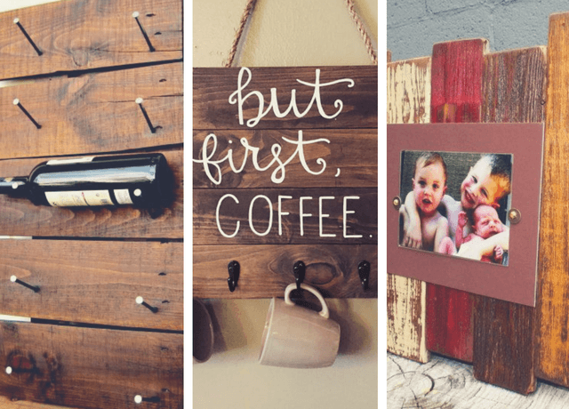 9 obsequios que puedes hacer tú mismo con palets de forma fácil