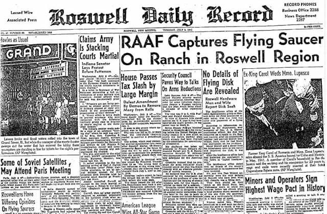 7 curiosos datos sobre el incidente Roswell y las diferentes versiones de los hechos