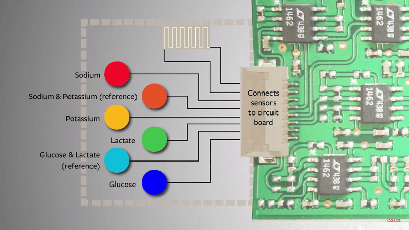 Brazaletes inteligentes absorben tu sudor para monitorear tu salud mientras haces ejercicio