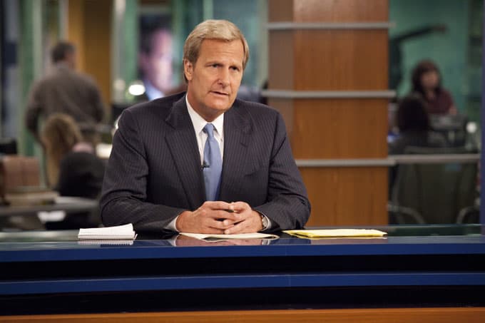 Mesa de noticias en The Newsroom [Crítica]