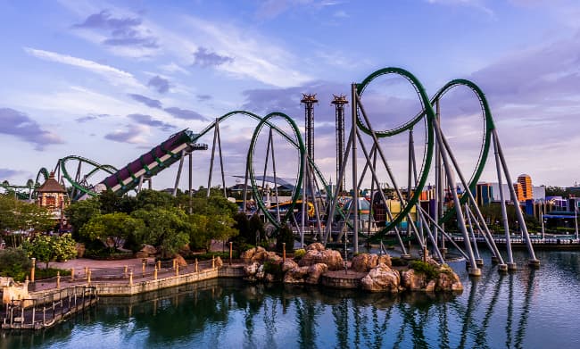Mejorando una de las mejores montañas rusas del mundo: la del Incredible Hulk, más increíble