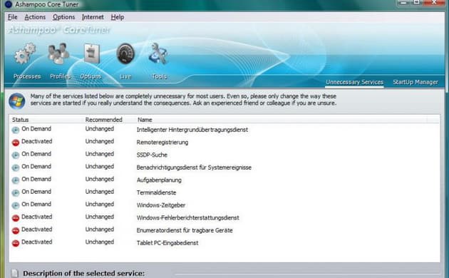 Evita una PC lenta con Ashampoo Core Tuner