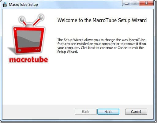 Mira YouTube en Windows 7 Media Center con Macrotube