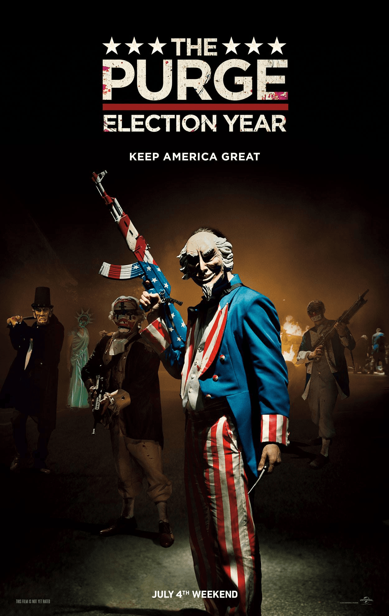 El nuevo tráiler de The Purge: Election Year es sorprendentemente actual y bastante tenebroso
