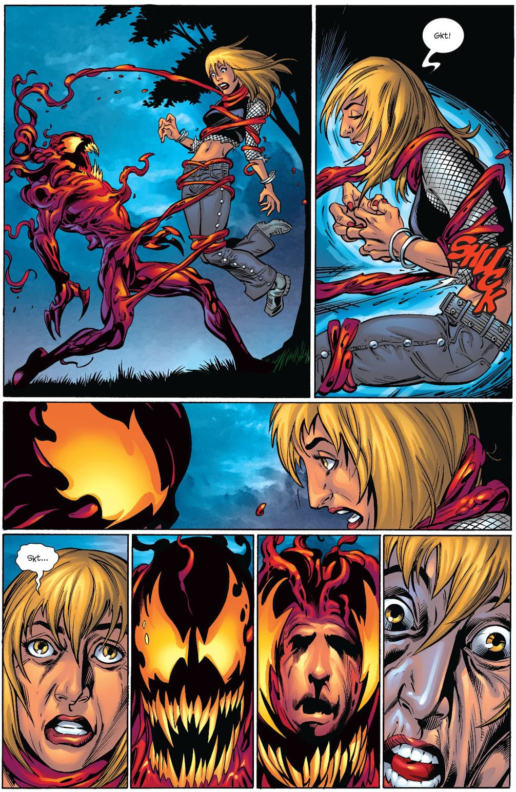 Carnage mata a Gwen Stacy - Universo Ultimate
