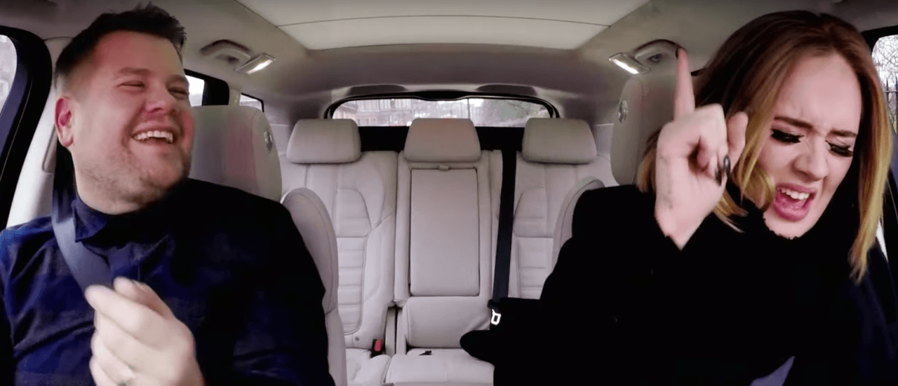 ¡Milagro de Navidad! Adele, Lady Gaga, los Red Hot Chili Peppers y más, cantaron en el Carpool Karaoke