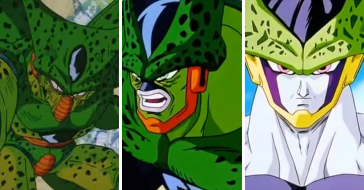 Los diseños de Cell y Majin Buu creados por Akira Toriyama que jamás habías visto son increíbles