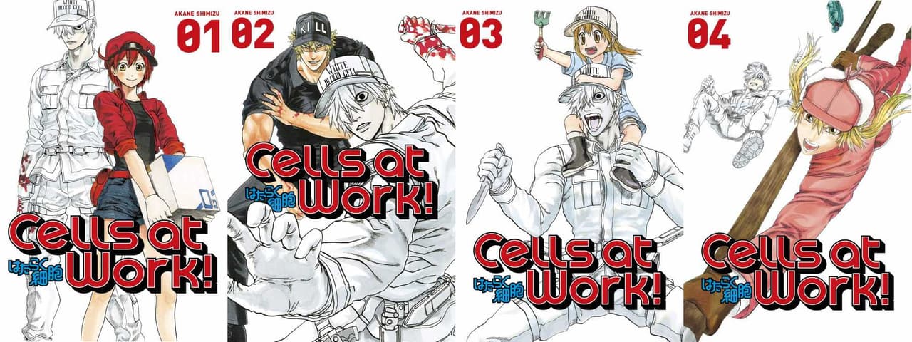 Hataraku Saibo, el manga donde tus células son protagonistas